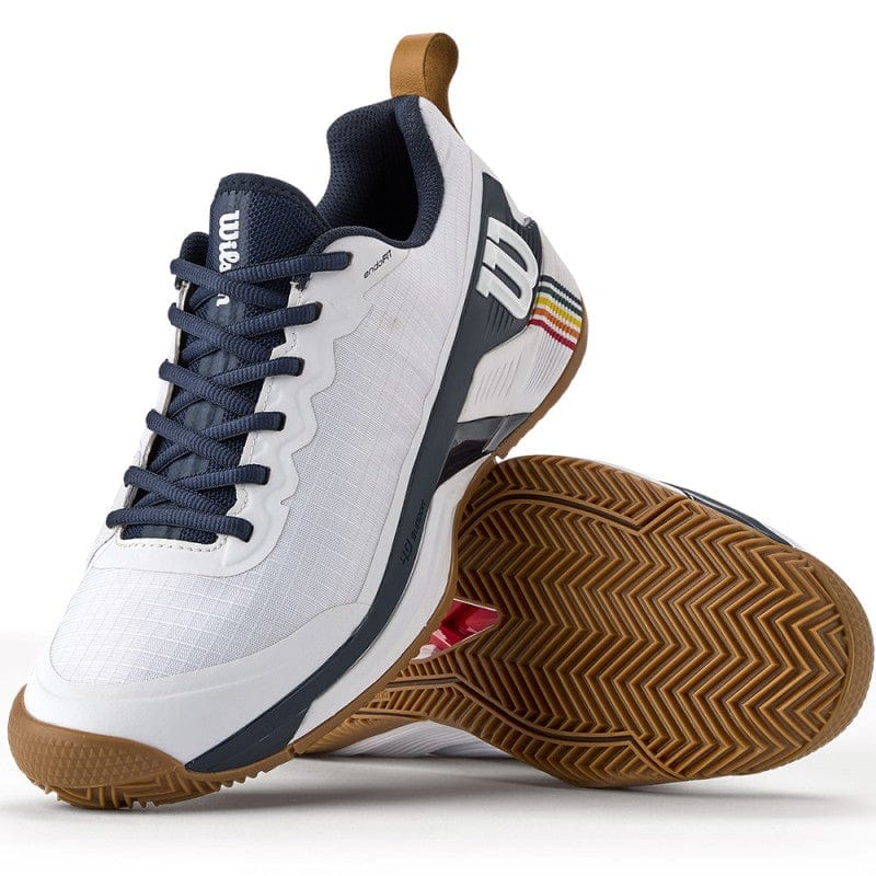 CHAUSSURES WILSON RUSH PRO 4.5 TERRE BATTUE BLANC - Image 4