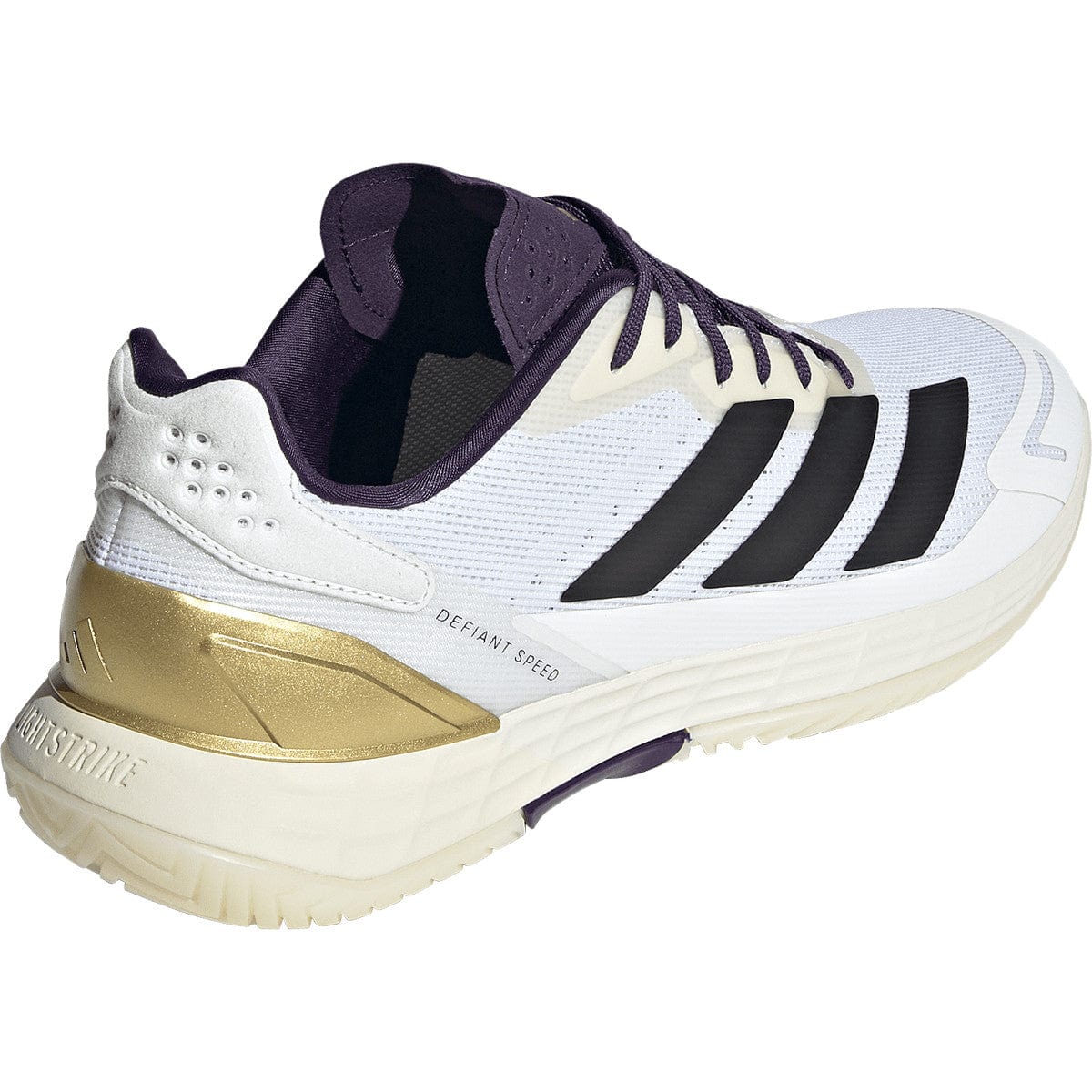 CHAUSSURES ADIDAS DEFIANT SPEED 2 TOUTES SURFACES - WHITE/CORE BLACK/AURORA PLUM - Image 4