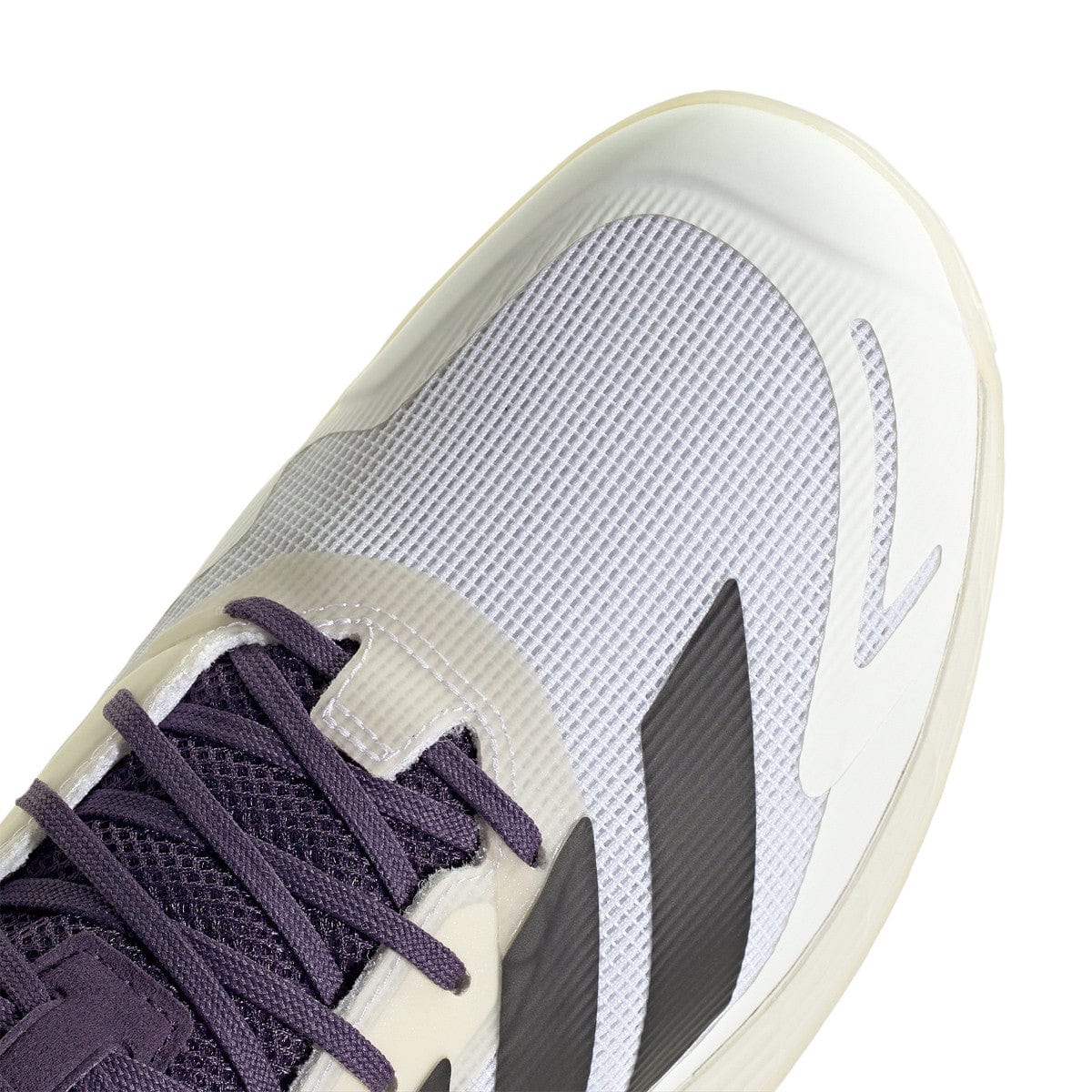 CHAUSSURES ADIDAS DEFIANT SPEED 2 TOUTES SURFACES - WHITE/CORE BLACK/AURORA PLUM - Image 8