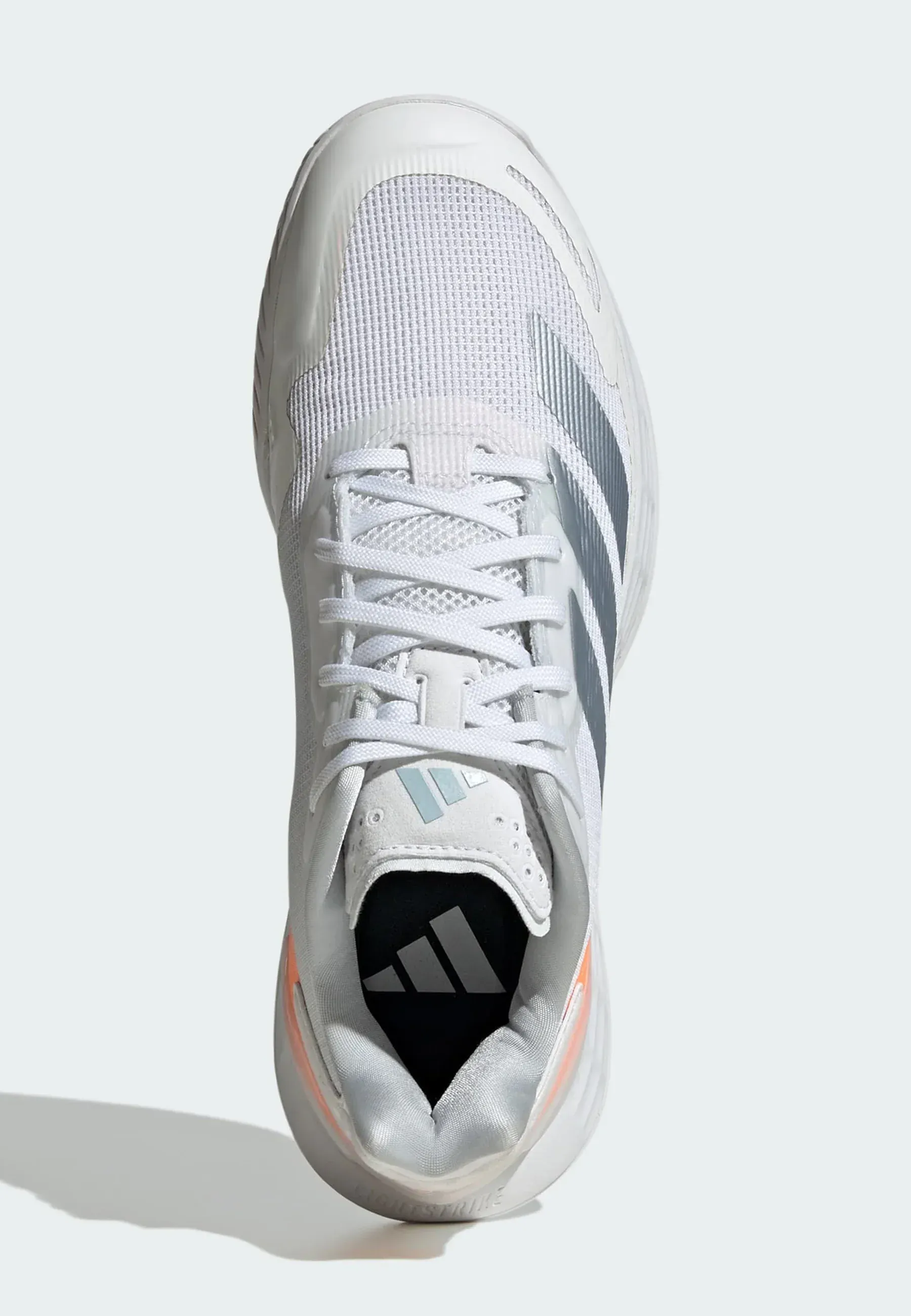 CHAUSSURES ADIDAS FEMMES DEFIANT SPEED 2 W FTWR WHITE/HALO BLUE/BEAM ORANGE - Image 3
