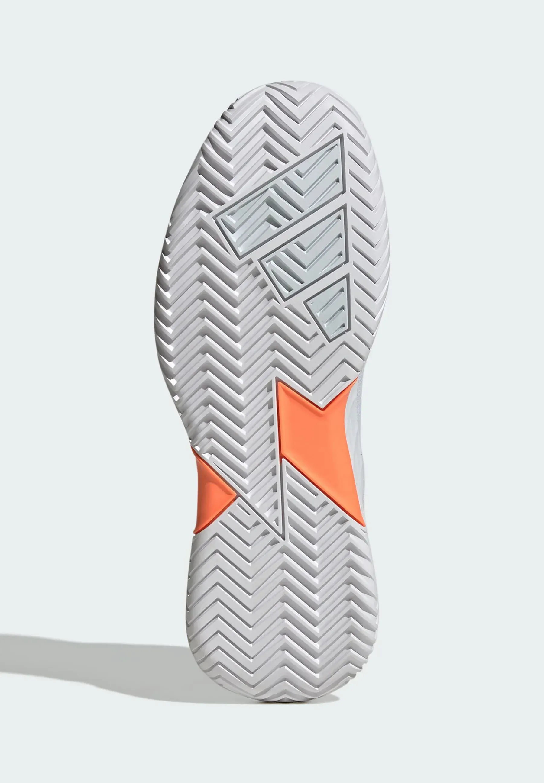 CHAUSSURES ADIDAS FEMMES DEFIANT SPEED 2 W FTWR WHITE/HALO BLUE/BEAM ORANGE - Image 5