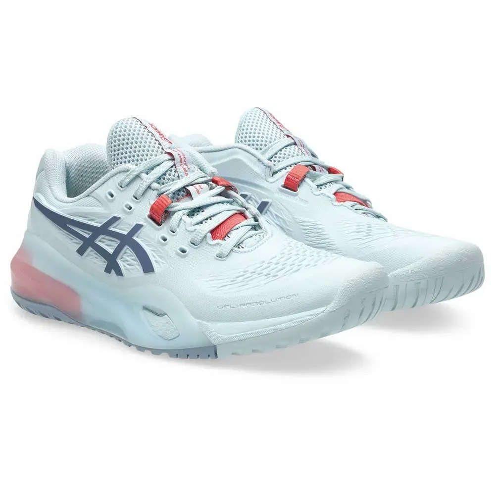 CHAUSSURES ASICS FEMME GEL RESOLUTION X TOUTES SURFACES - SKY/GREY BLUE - Image 2