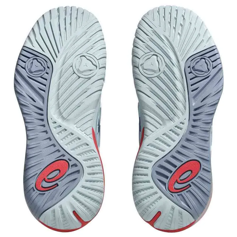 CHAUSSURES ASICS FEMME GEL RESOLUTION X TOUTES SURFACES - SKY/GREY BLUE - Image 5