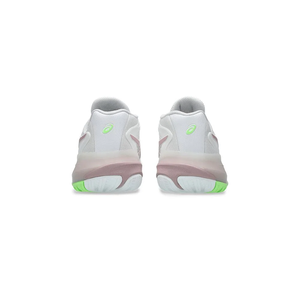 CHAUSSURES ASICS FEMME GEL RESOLUTION X TOUTES SURFACES - WHITE/MORGANITE - Image 4