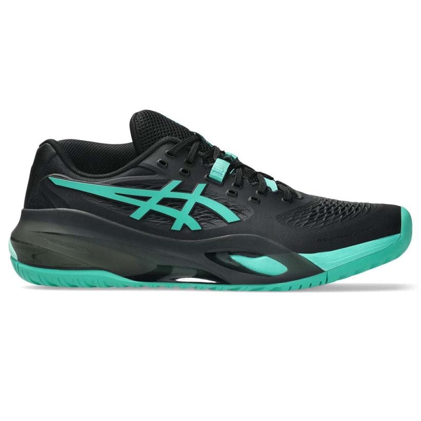 CHAUSSURES ASICS GEL RESOLUTION X TOUTES SURFACES NOIR / VERT HOMMES