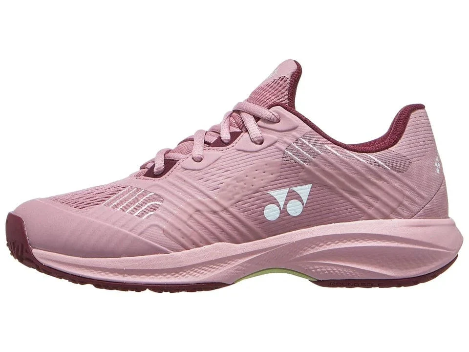 CHAUSSURES FEMME YONEX SONICAGE 3 SMOKE PINK TOUTE SURFACE - Image 3