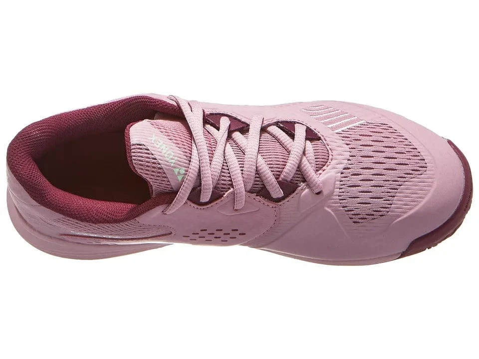 CHAUSSURES FEMME YONEX SONICAGE 3 SMOKE PINK TOUTE SURFACE - Image 5