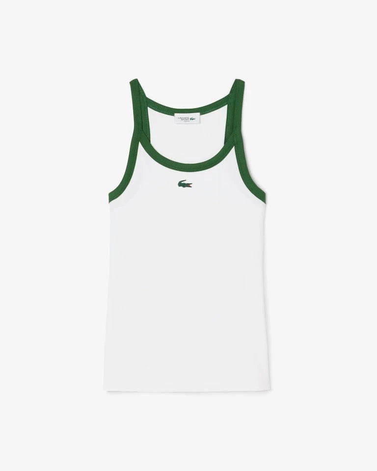 DÉBARDEUR LACOSTE SPORT ULTRA DRY MAILLE CÔTELÉE - Image 3