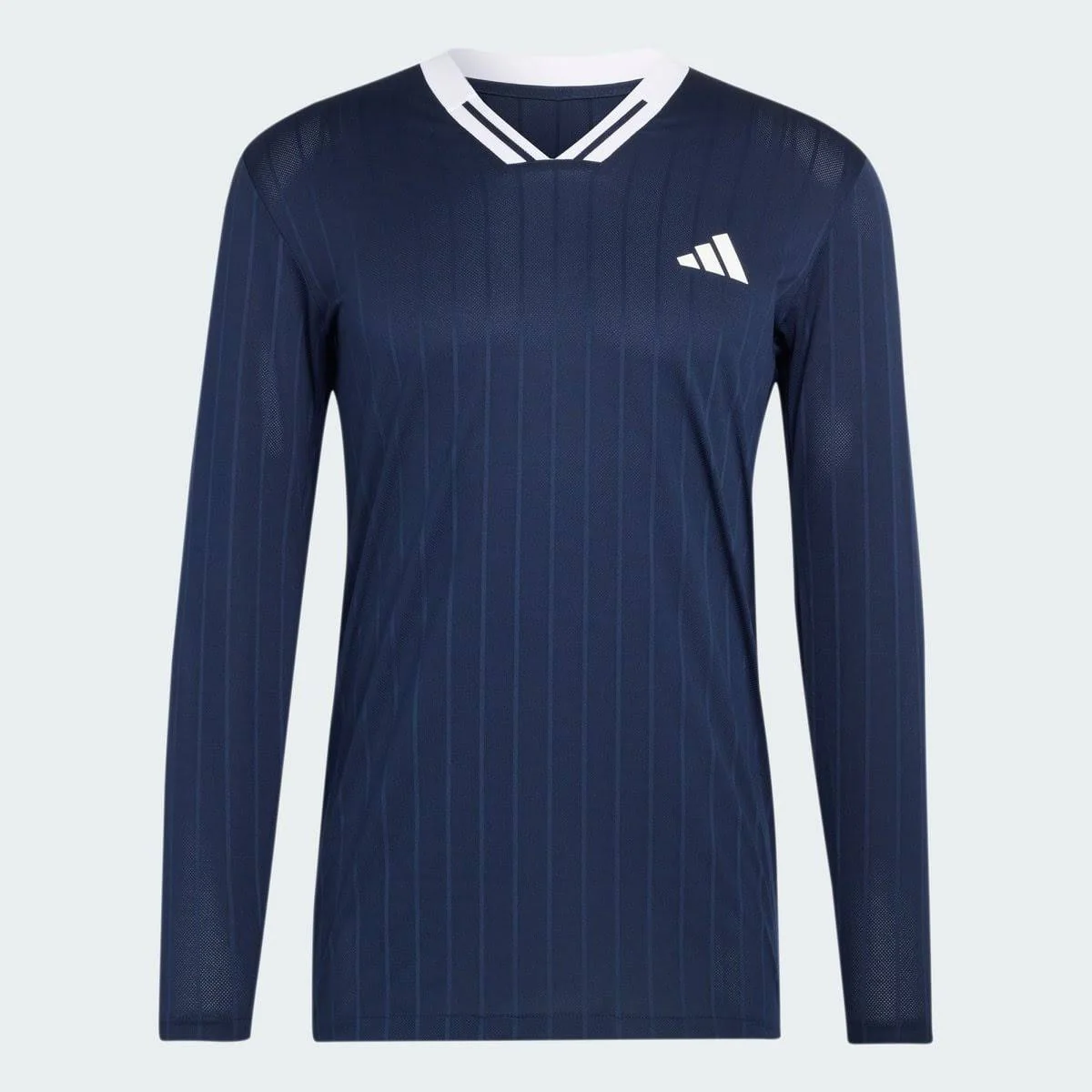 HAUT DE TENNIS MANCHES LONGUES CLIMACOOL BLEU