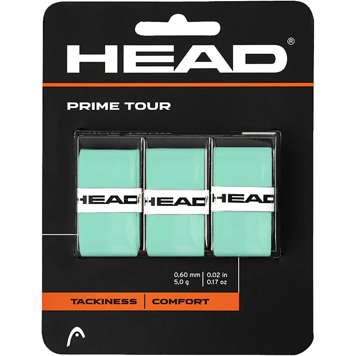 SURGRIPS HEAD PRIME TOUR (X3) TURQUOISE