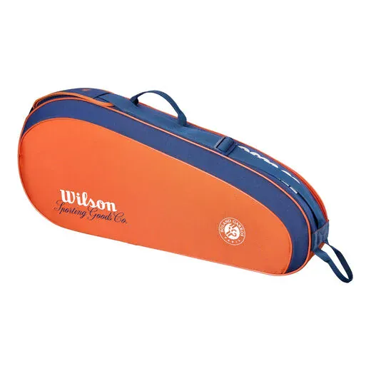 HOUSSE 3 RAQUETTES WILSON TEAM ROLAND GARROS