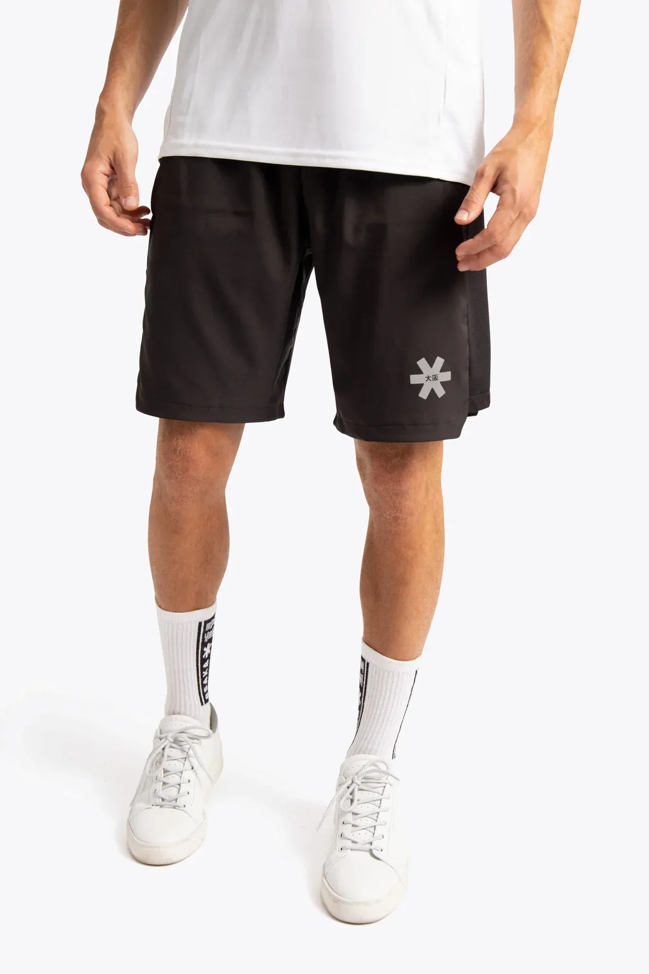 OSAKA MEN TRAINING SHORT | WHITE-BLACK - Image 10