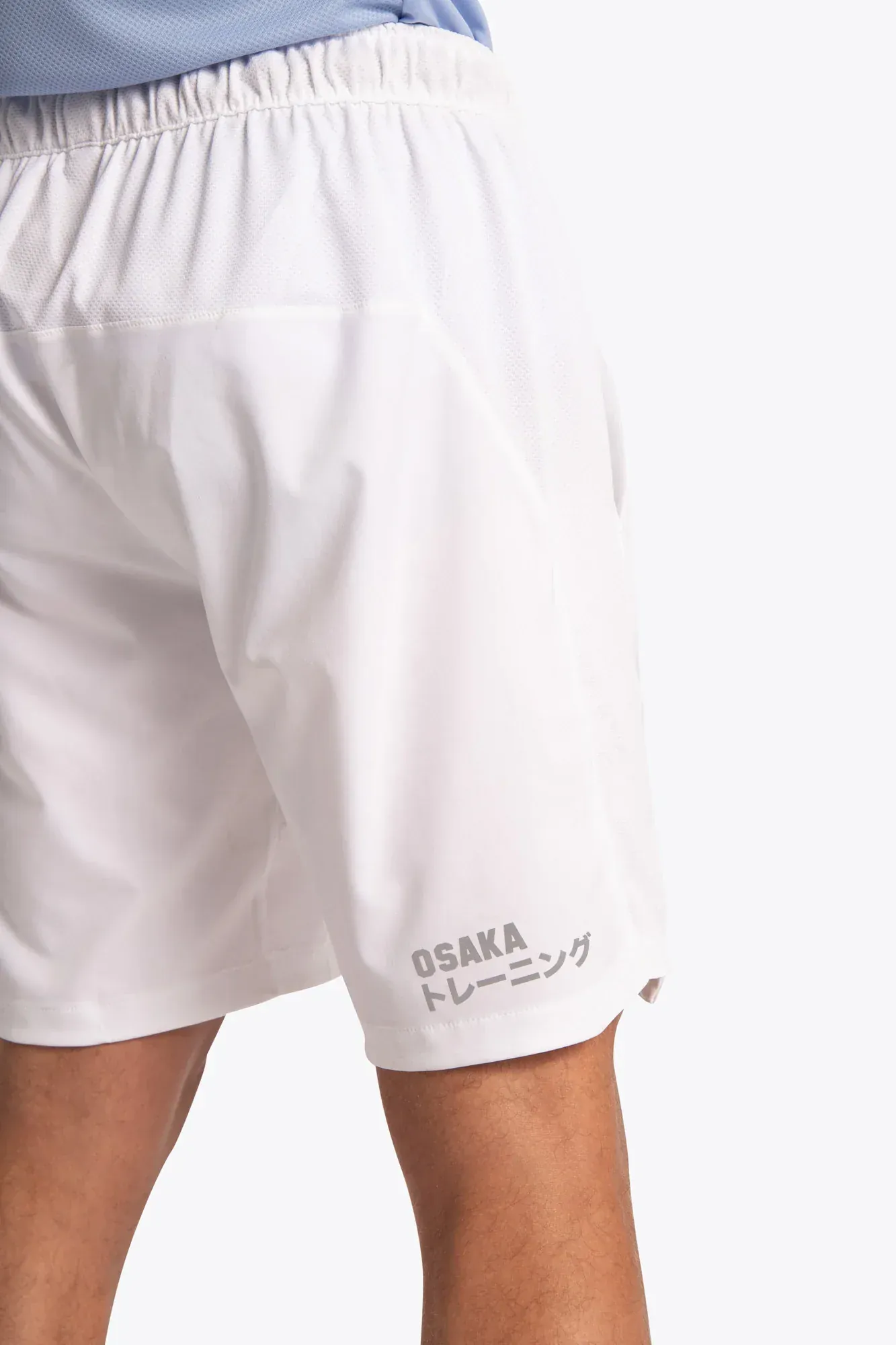 OSAKA MEN TRAINING SHORT | WHITE-BLACK - Image 7
