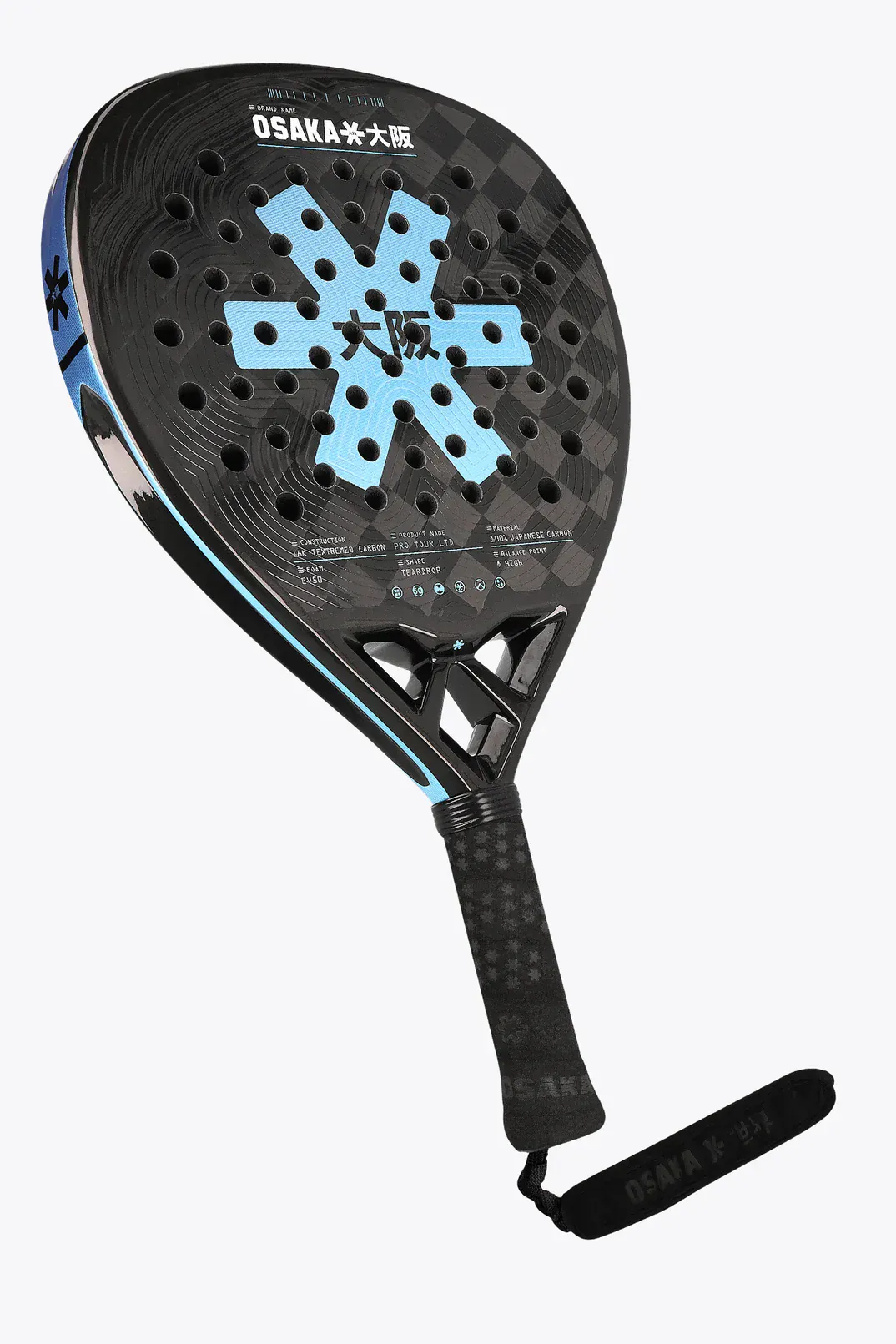 OSAKA PADEL l RACKET - PRO TOUR LTD - POWER | SILVER LAKE BLUE - Image 2