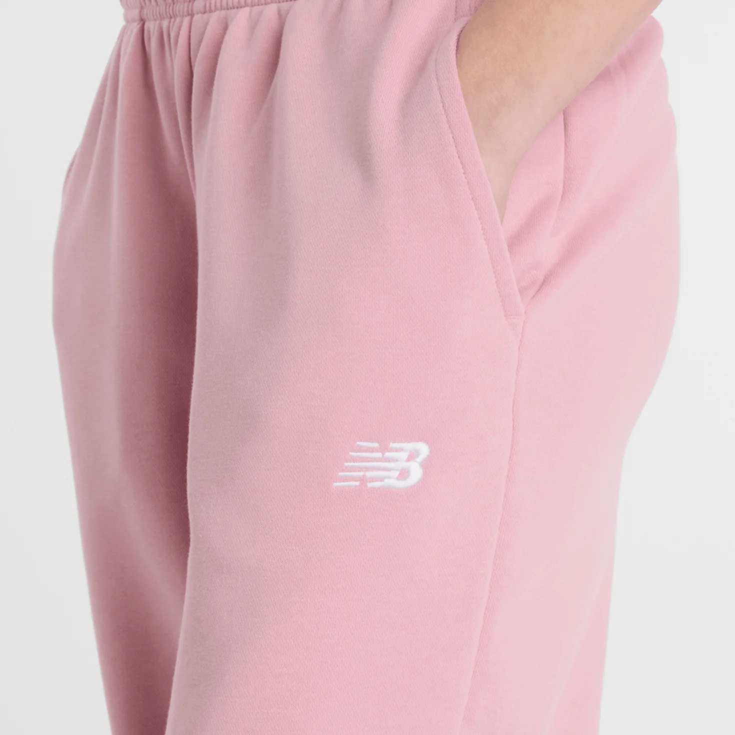 PANTALON DE SURVĂTEMENT NEW BALANCE SPORT ESSENTIALS FEMME - ROSE - Image 5