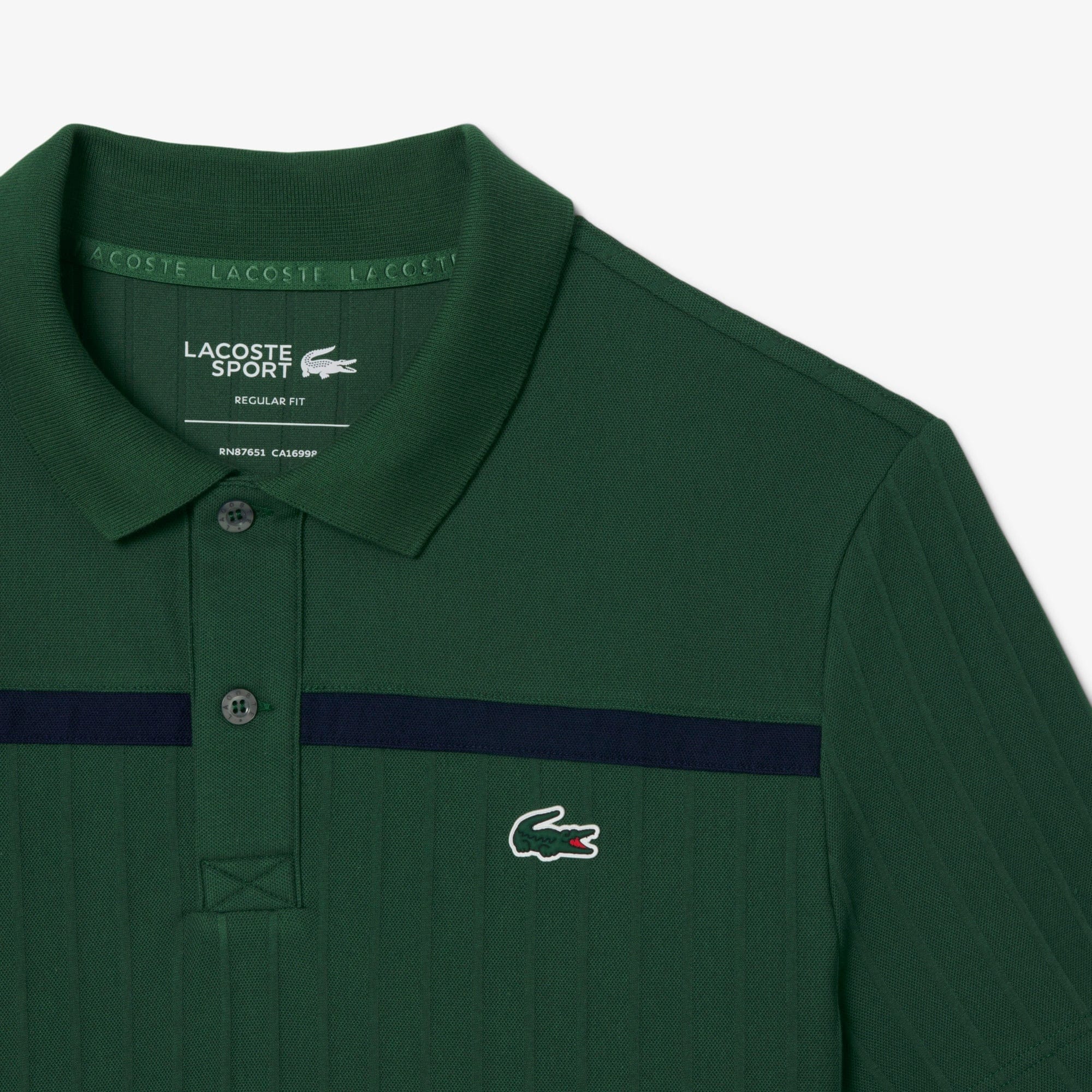 POLO LACOSTE HÉRITAGE ULTRA DRY BADGE - Image 2