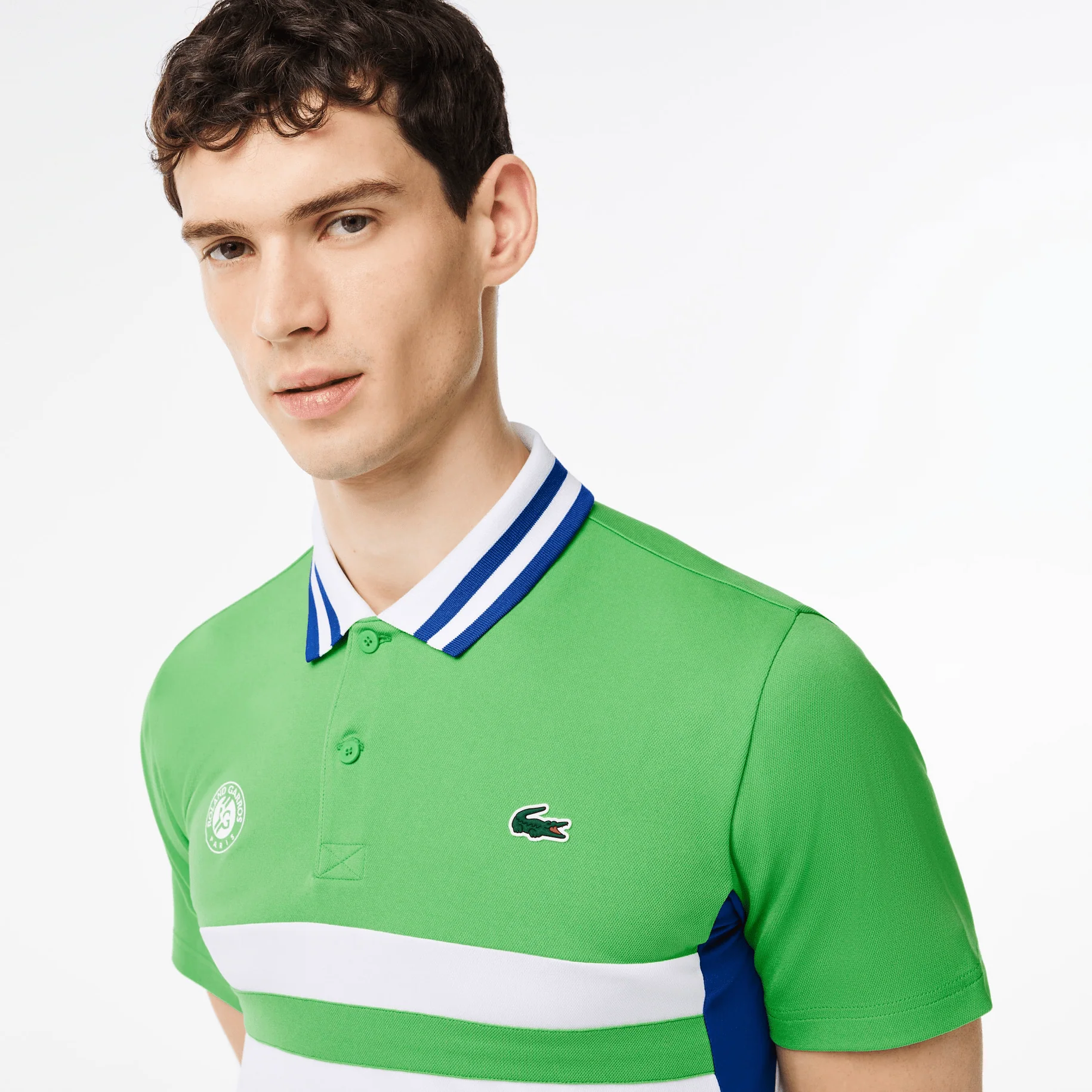 POLO TENNIS SLIM FIT ÉDITION ROLAND-GARROS EN PIQUÉ ULTRA DRY - Image 4