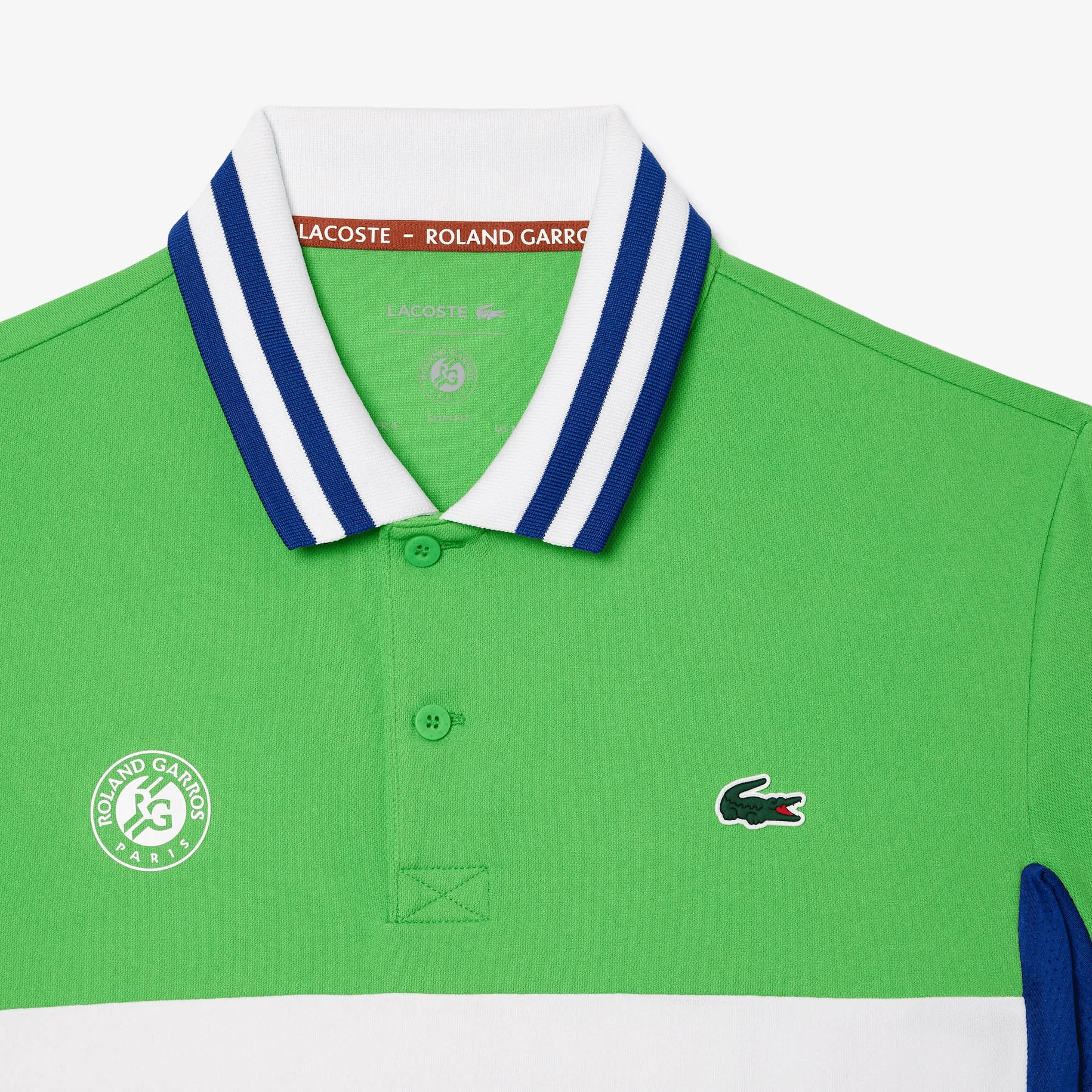 POLO TENNIS SLIM FIT ÉDITION ROLAND-GARROS EN PIQUÉ ULTRA DRY - Image 6