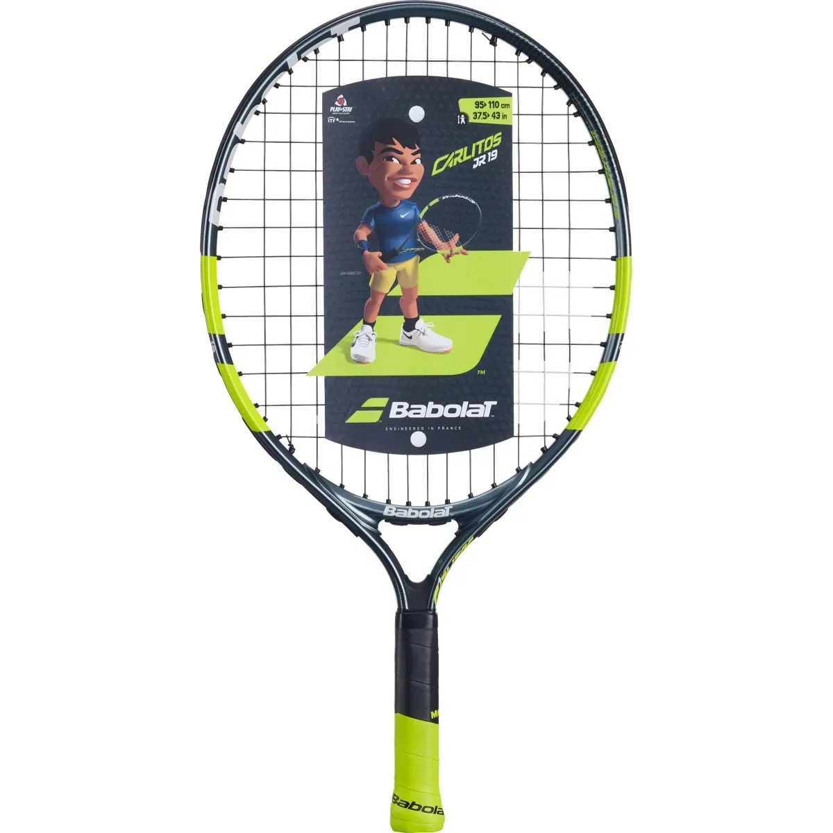 RAQUETTE BABOLAT JUNIOR CARLITOS 19 - Image 7