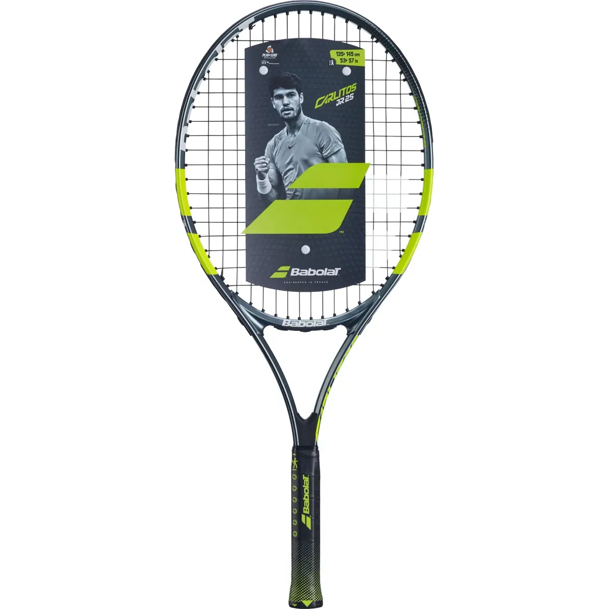 RAQUETTE BABOLAT JUNIOR CARLITOS 25 - Image 7