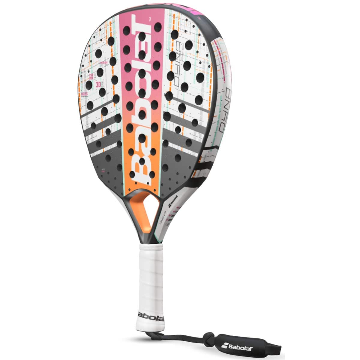 RAQUETTE DE PADEL BABOLAT DYNA ENERGY FEMME (NEW 2023) - Image 2