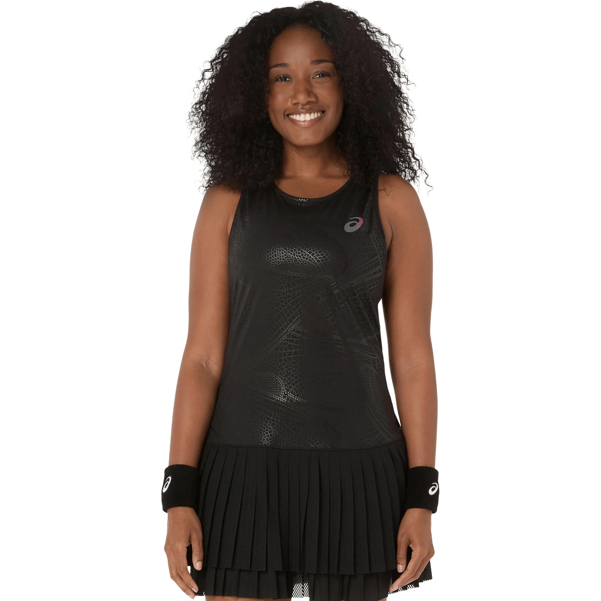 ROBE DE TENNIS ASICS MATCH NIGHT ENERGY - PERFORMANCE BLACK - Image 2
