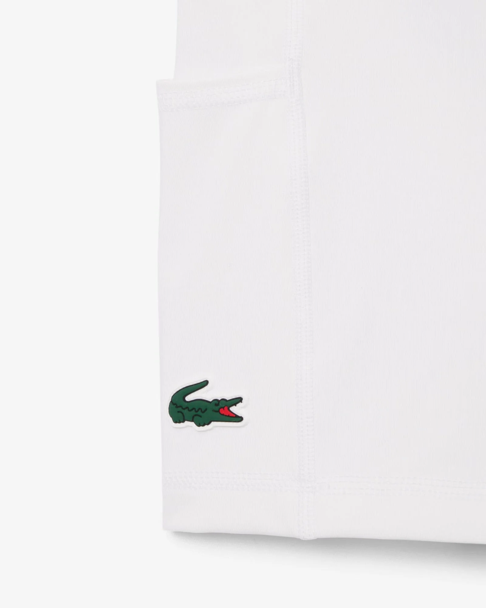 ROBE LACOSTE ULTRA DRY STRECH AVEC SHORTY (BLANC) - Image 4