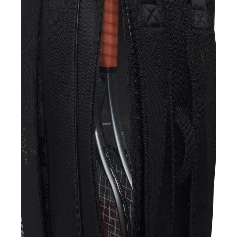 SAC THERMO WILSON RF TOURNAMENT LAVER CUP 9 RAQUETTES NOIR - Image 4