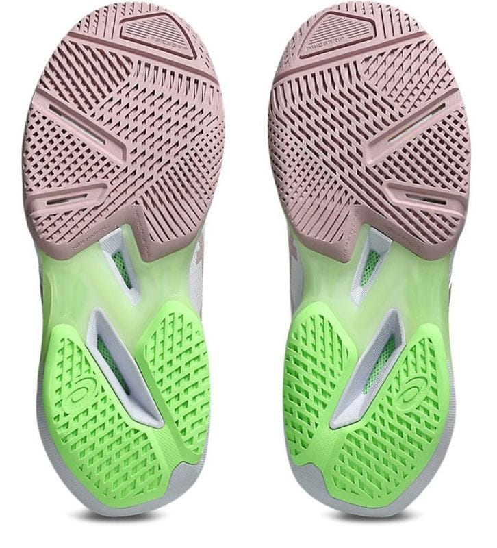 CHAUSSURES ASICS SOLUTION SPEED FF 4-WHITE/MORGANITE TOUTES SURFACES - Image 7
