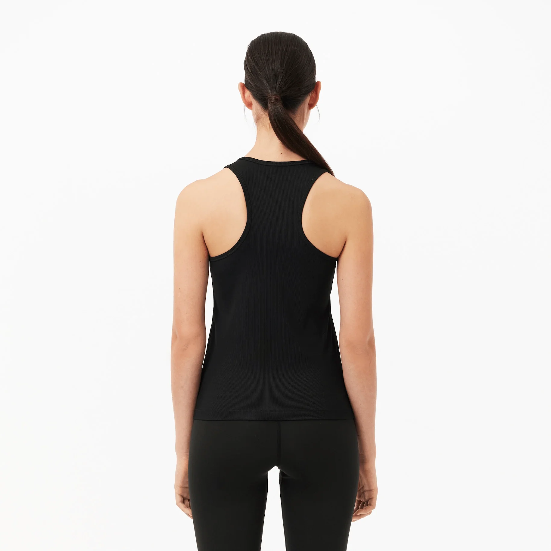 DÉBARDEUR LACOSTE TENNIS MAILLE CÔTELÉE ULTRA DRY - Image 3