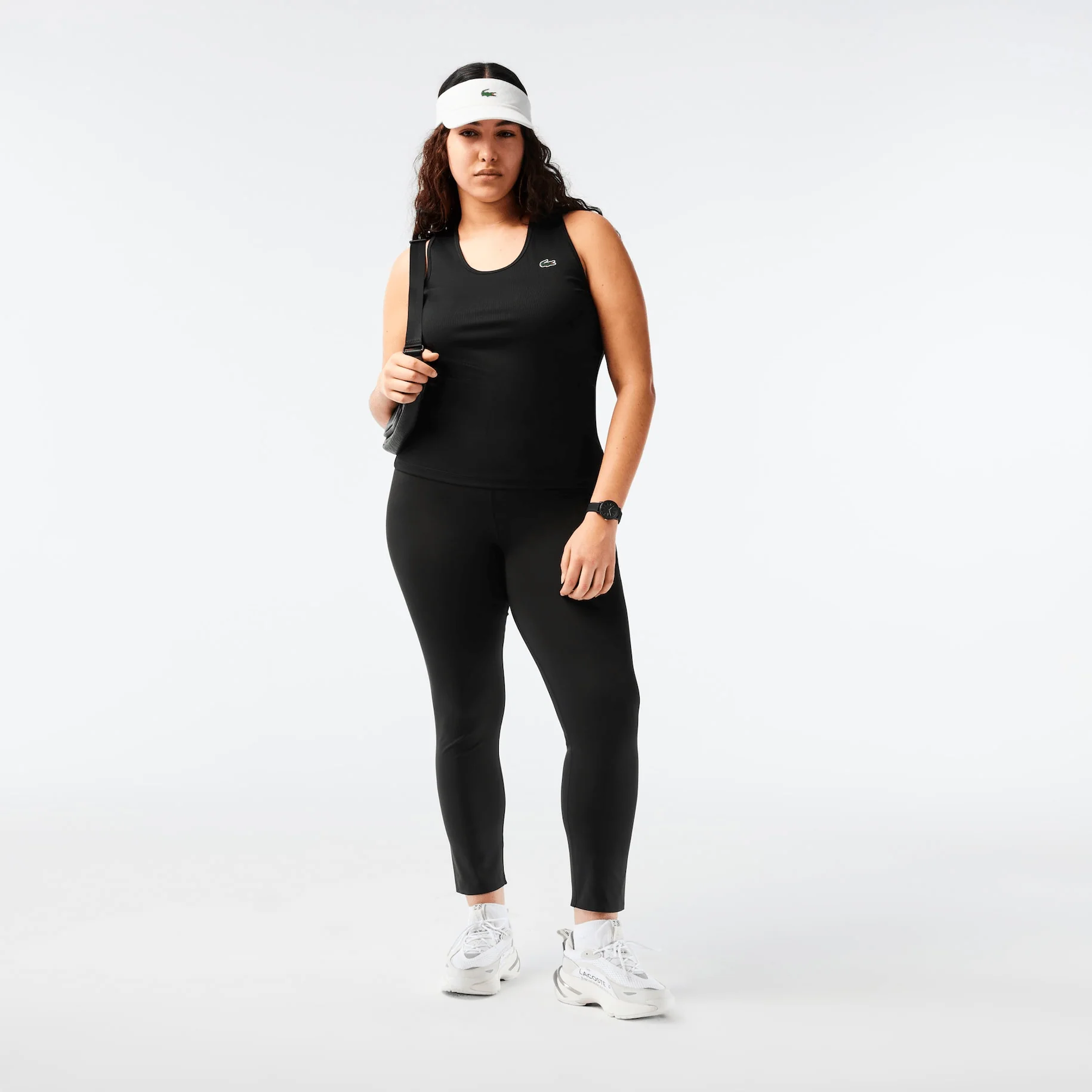 DÉBARDEUR LACOSTE TENNIS MAILLE CÔTELÉE ULTRA DRY - Image 8