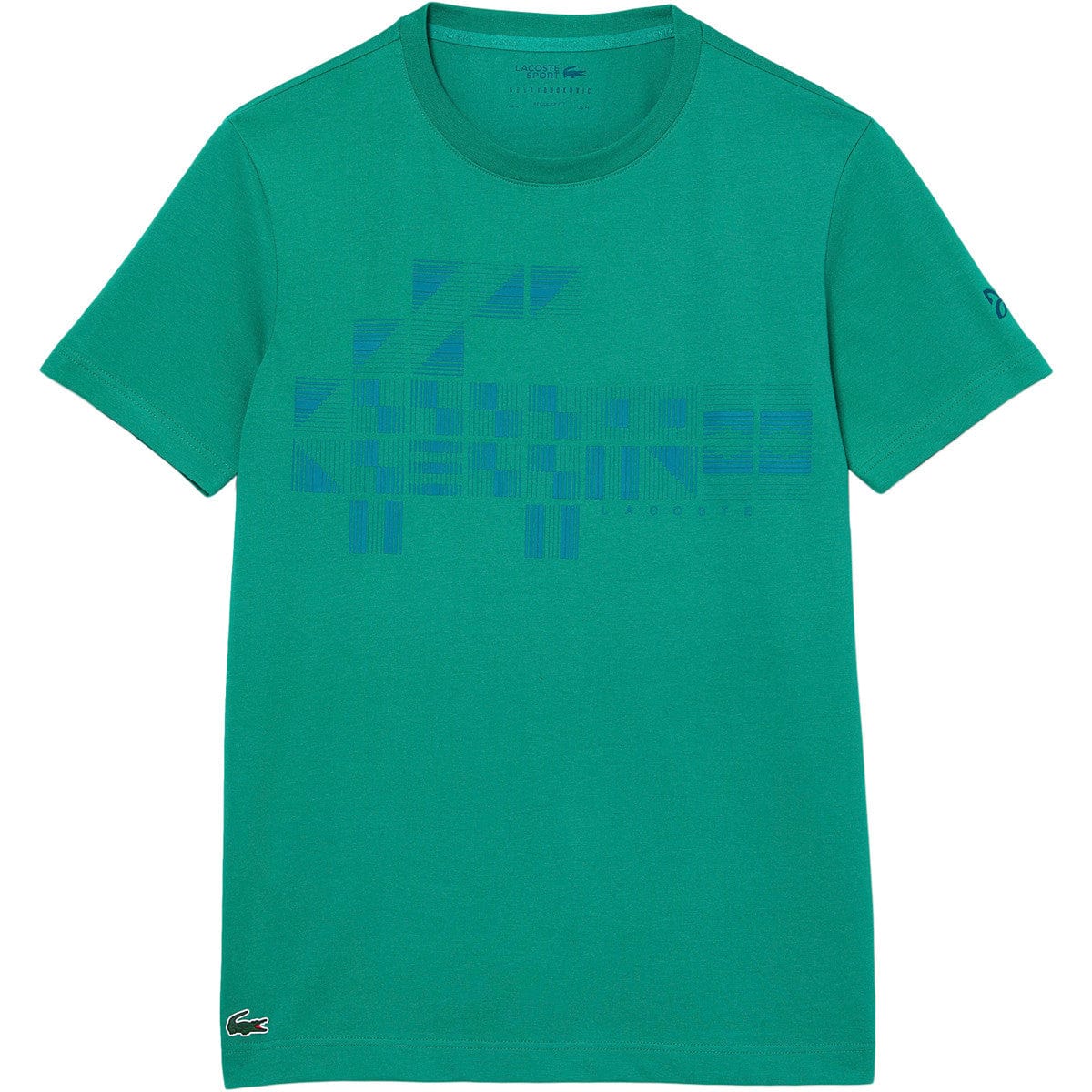 T-SHIRT LACOSTE DJOKOVIC VERT - Image 2