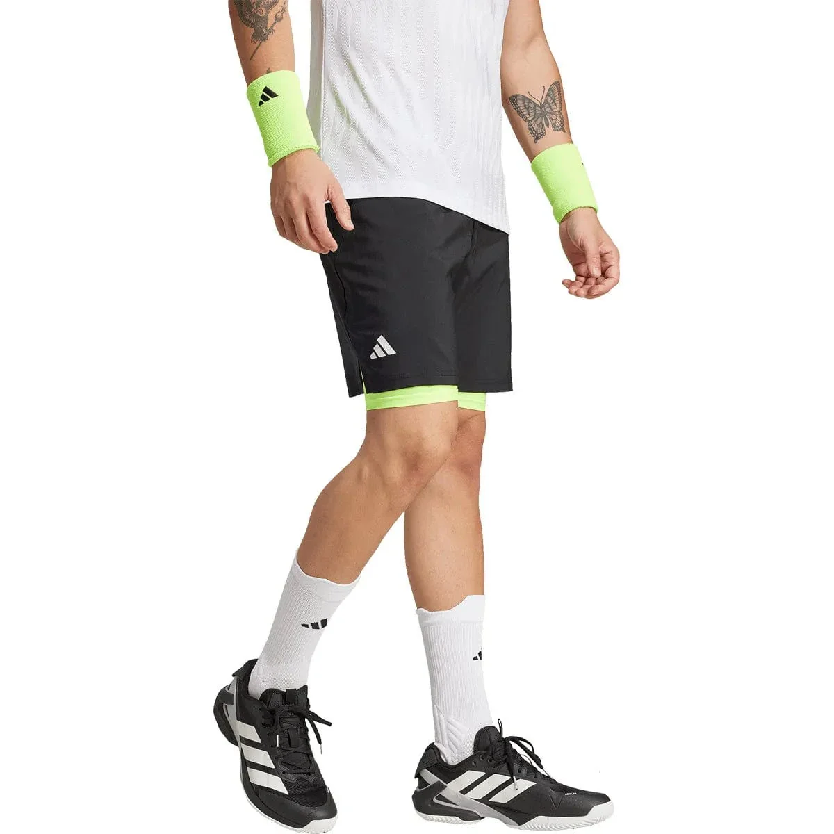 SHORT ADIDAS CLUB PRO 2IN1 EURO CLAY HOMMES - Image 3