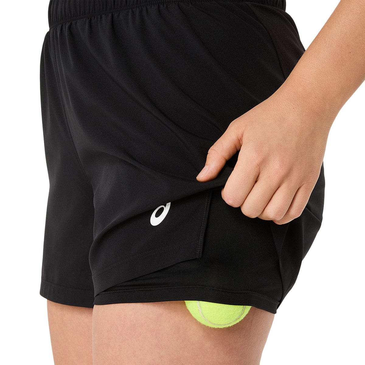 SHORT ASICS FEMME PERFORMANCE BLACK - Image 7