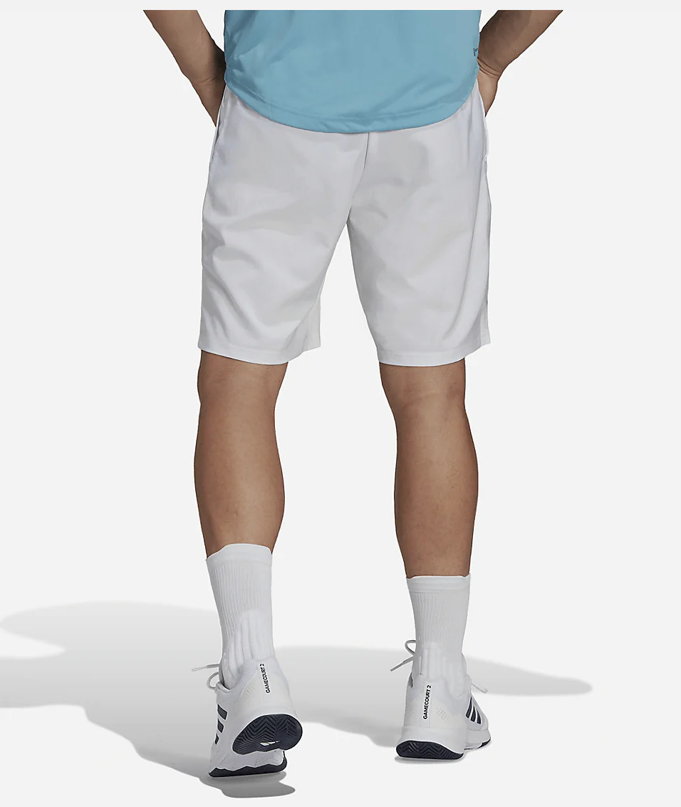 SHORT DE TENNIS ADIDAS CLUB 3 STRIPES BLANC JUNIOR - Image 3