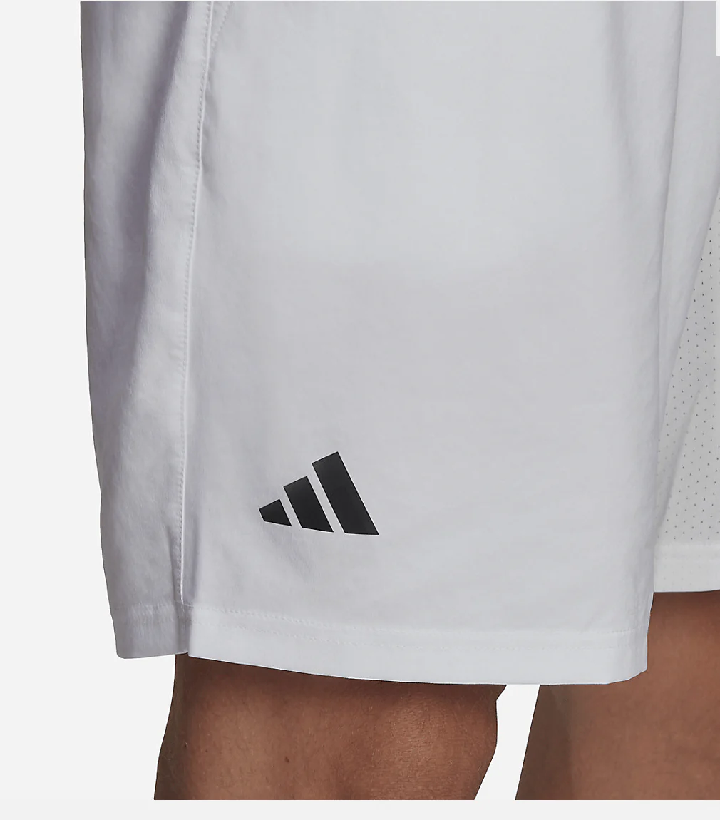 SHORT DE TENNIS ADIDAS CLUB 3 STRIPES BLANC JUNIOR - Image 5