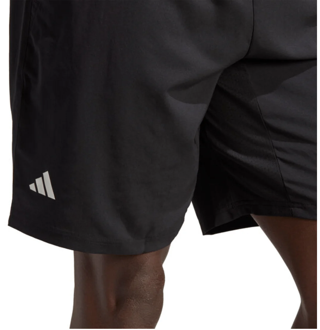 SHORT DE TENNIS ADIDAS CLUB 7IN 3 BANDES NOIR - Image 5