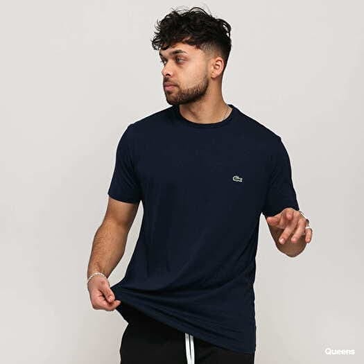 T-SHIRT Ă COL ROND LACOSTE TENNIS EN COTON MĂLANGĂ RESPIRANT - Image 4