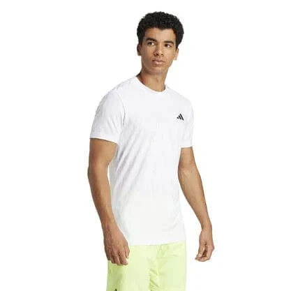 T-SHIRT ADIDAS FREELIFT HOMMES BLANC - Image 3