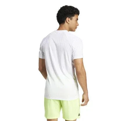 T-SHIRT ADIDAS FREELIFT HOMMES BLANC - Image 4
