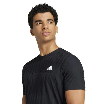 T-SHIRT ADIDAS FREELIFT HOMMES NOIR - Image 5