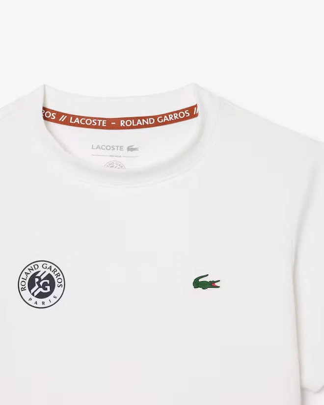 T-SHIRT DE TENNIS LACOSTE ROLAND GARROS ULTRA DRY JUNIOR - Image 3