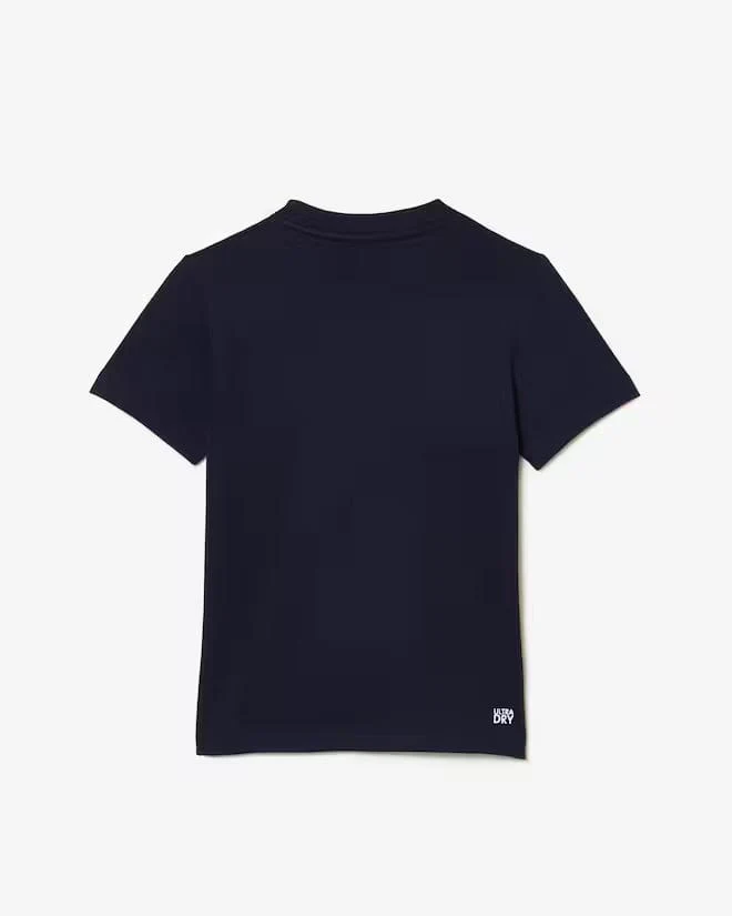 T-SHIRT DE TENNIS LACOSTE ROLAND GARROS ULTRA DRY JUNIOR - Image 5