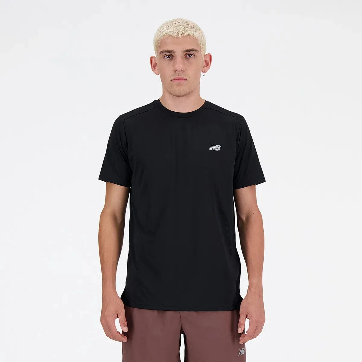T-SHIRT HOMME NEW BALANCE ESSENTIALS - NOIR