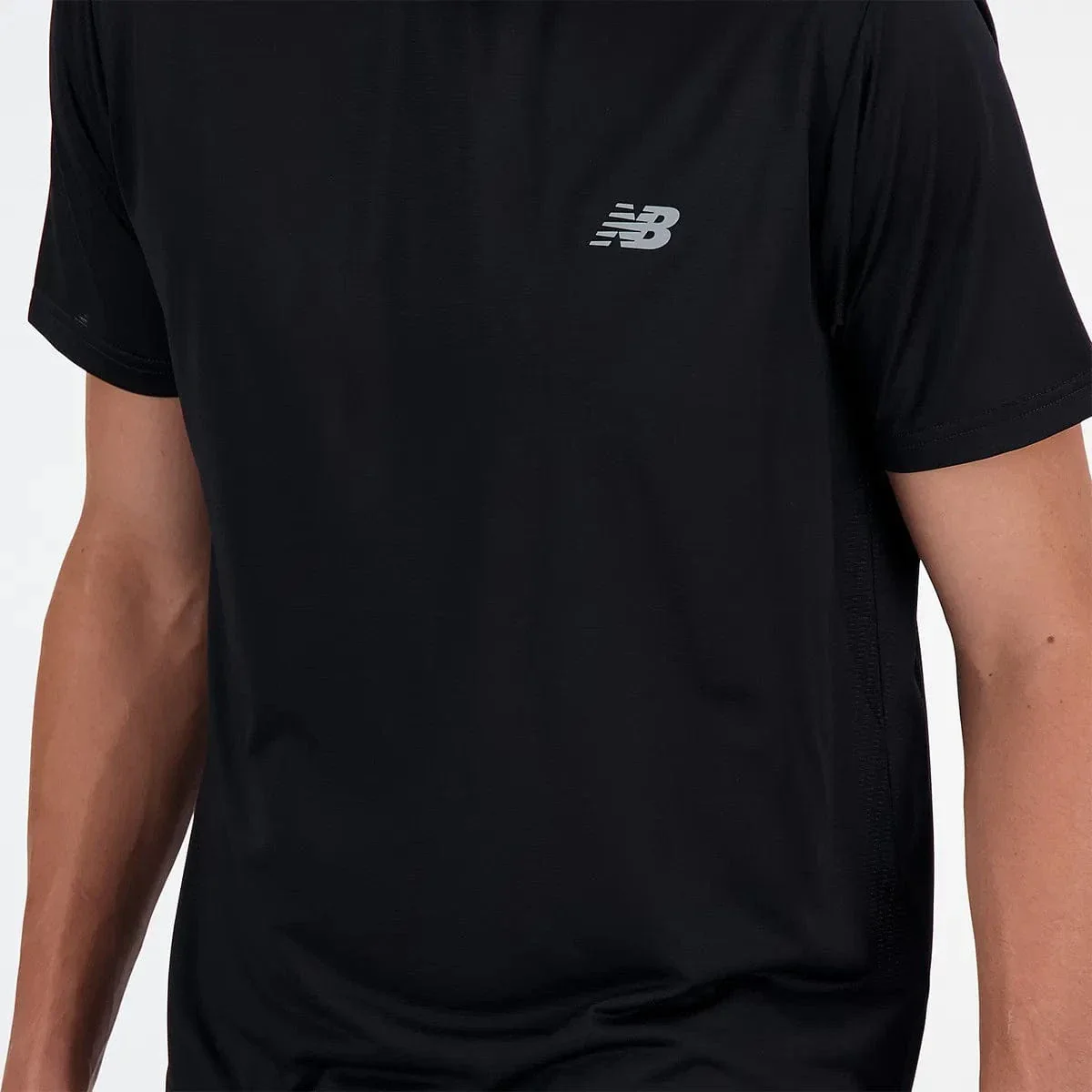 T-SHIRT HOMME NEW BALANCE ESSENTIALS - NOIR - Image 4