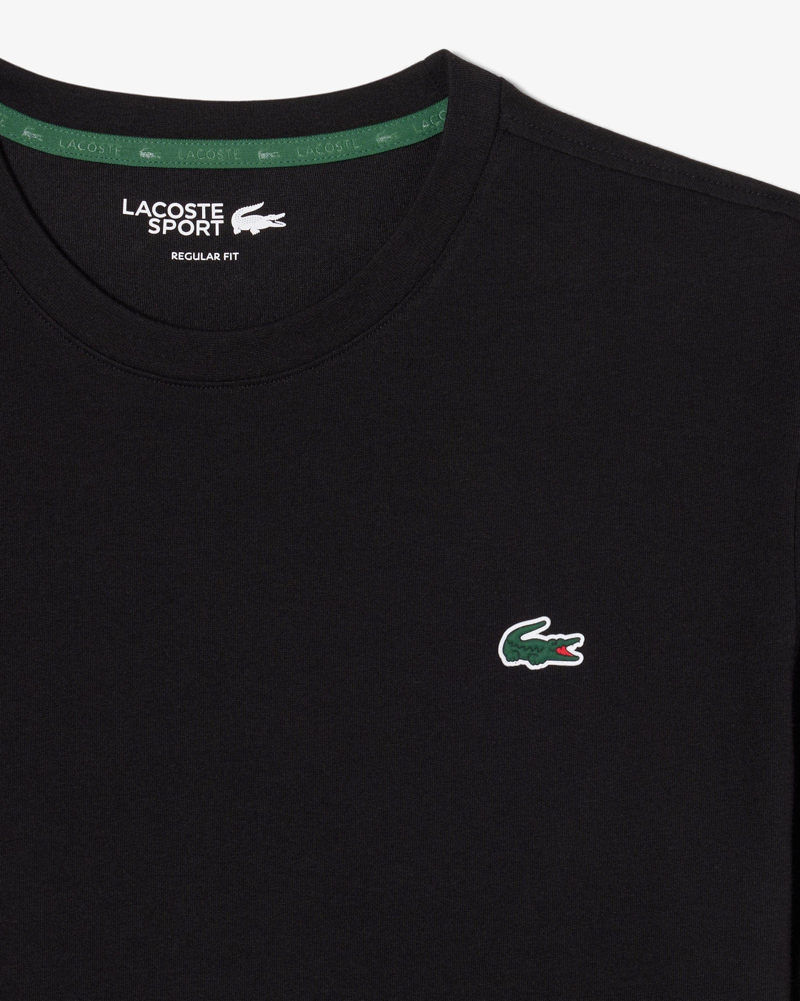 T-SHIRT LACOSTE CORE PERFORMANCE GRAPHIQUE (NOIR) - Image 3