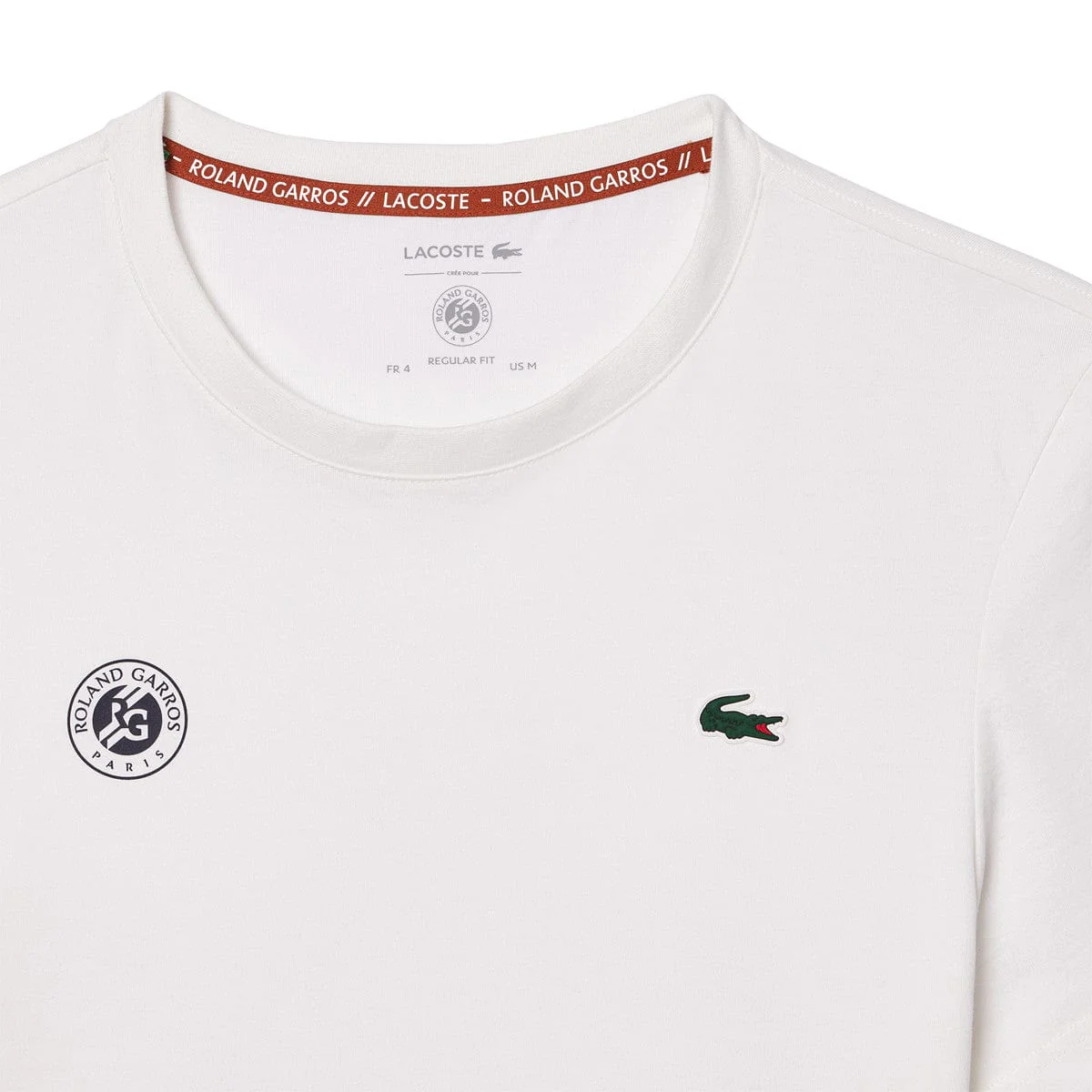 T-SHIRT PERMANENT HOMME LACOSTE x ROLAND-GARROS - Image 4