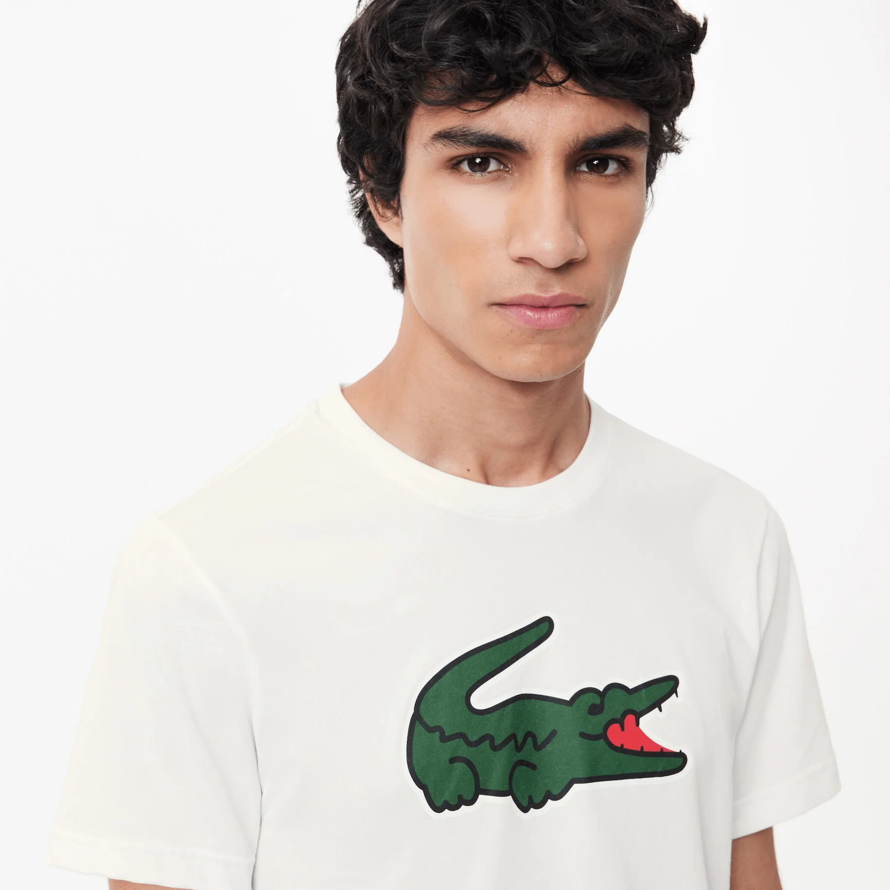 T-SHIRT LACOSTE ULTRA DRY LOGO XXL TH7513 - Image 4