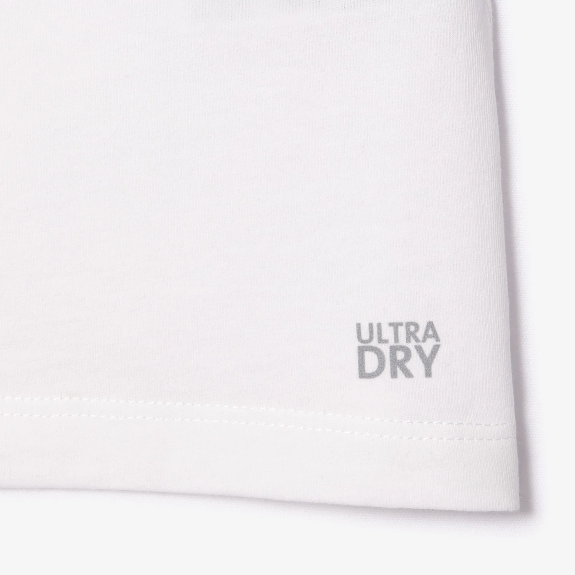 T-SHIRT LACOSTE FEMME COTON TECHNIQUE ULTRA DRY - Image 3