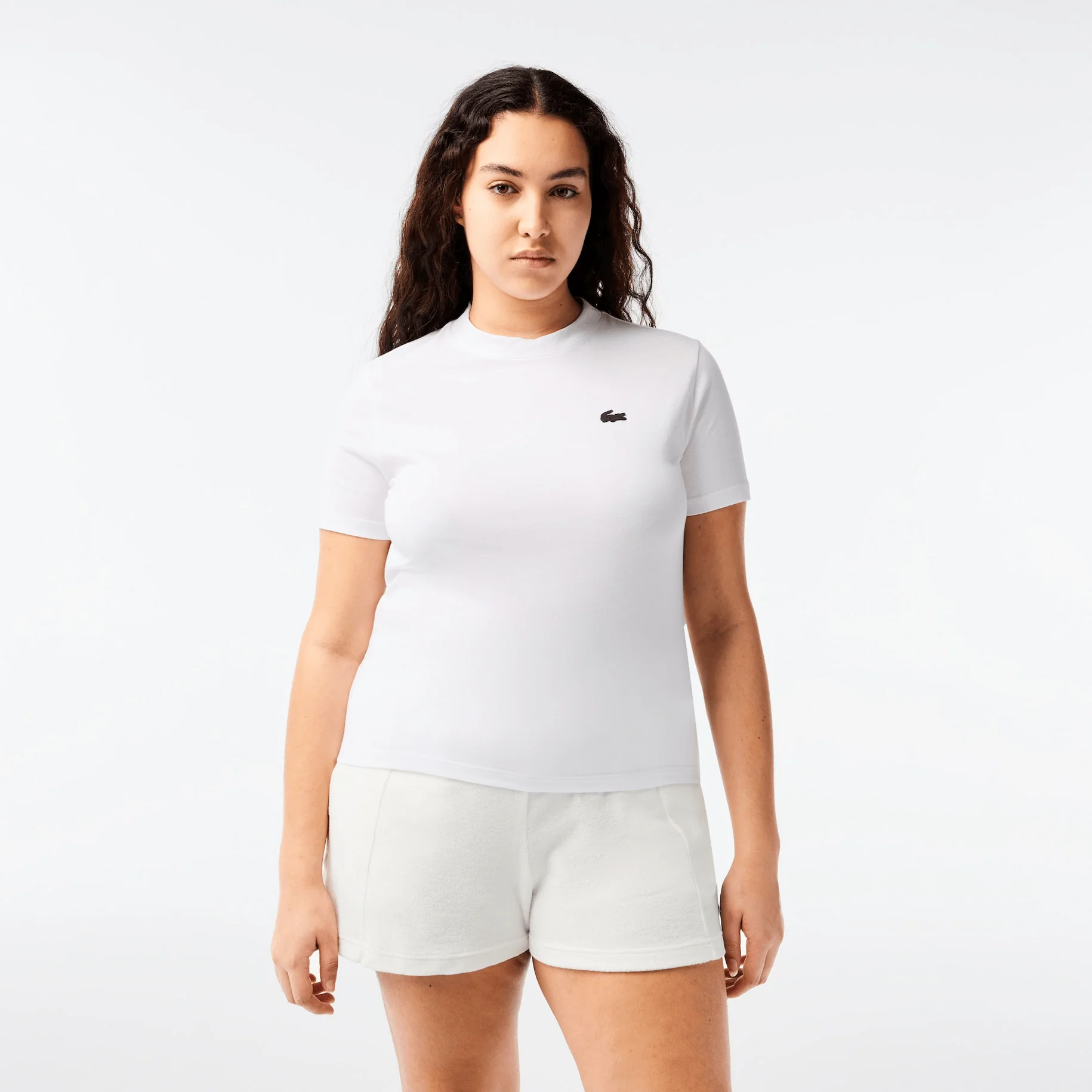 T-SHIRT LACOSTE FEMME COTON TECHNIQUE ULTRA DRY - Image 6